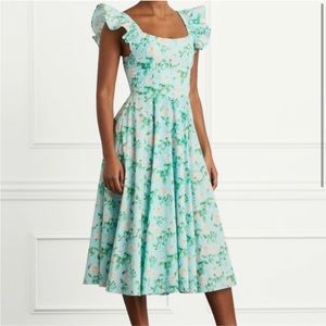 Hill House Daphne Dress - White Roses